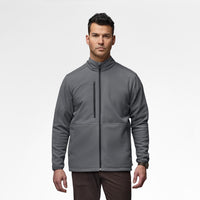 Mens Pewter Fleece Jacket