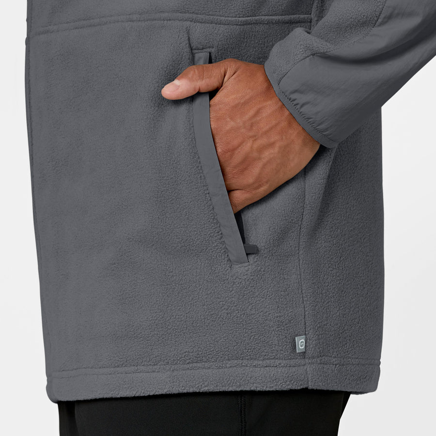 Slate Men's Micro Fleece Zip Jacket - Pewter