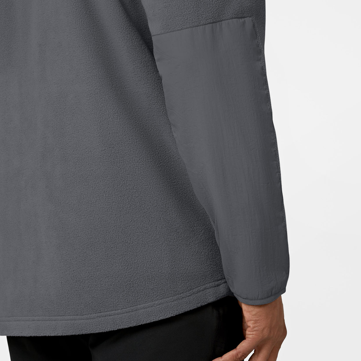 Slate Men's Micro Fleece Zip Jacket - Pewter