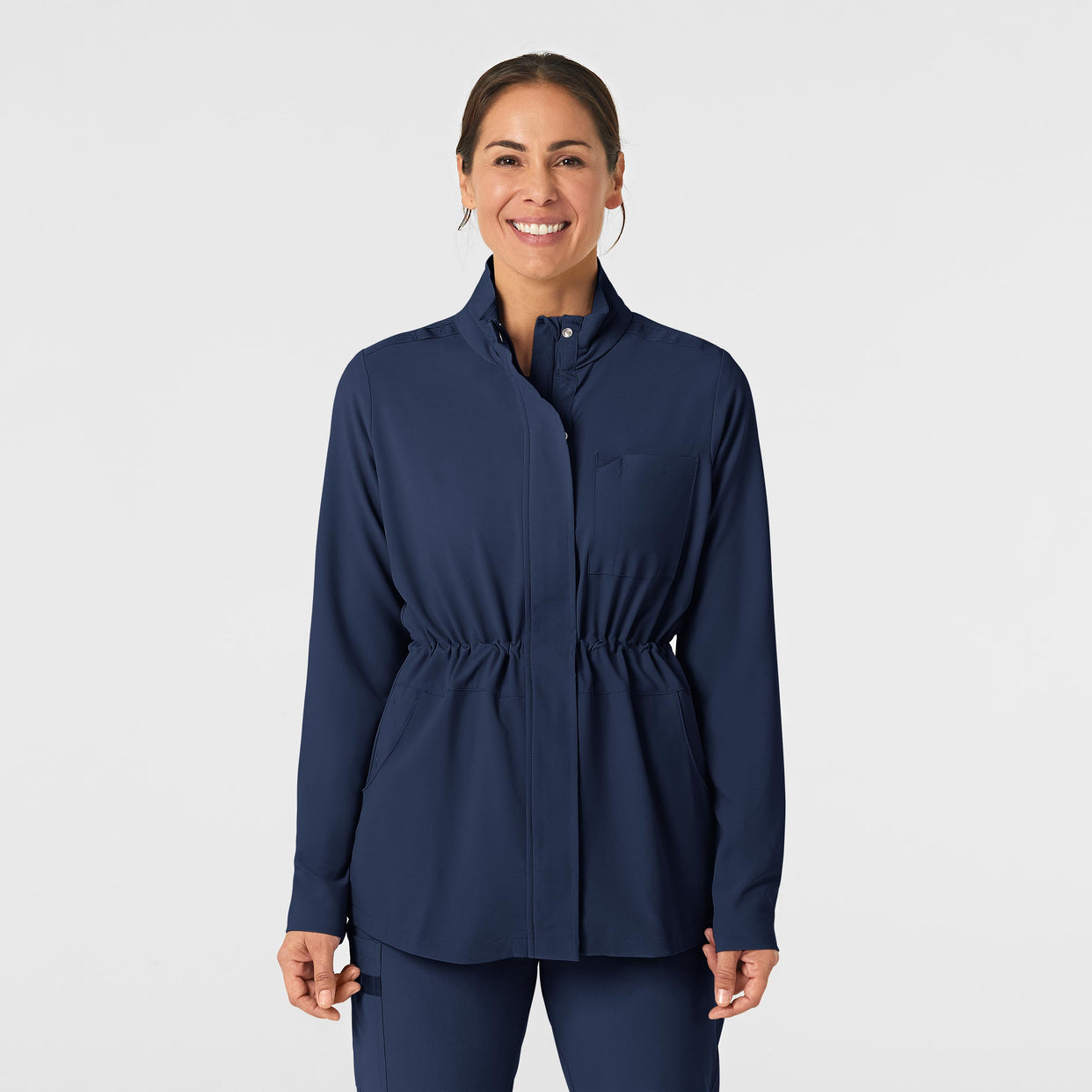 RENEW Women's Convertible Hood Fashion Jacket - Navy