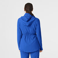 WonderWink RENEW Women's Convertible Hood Fashion Jacket - Royal