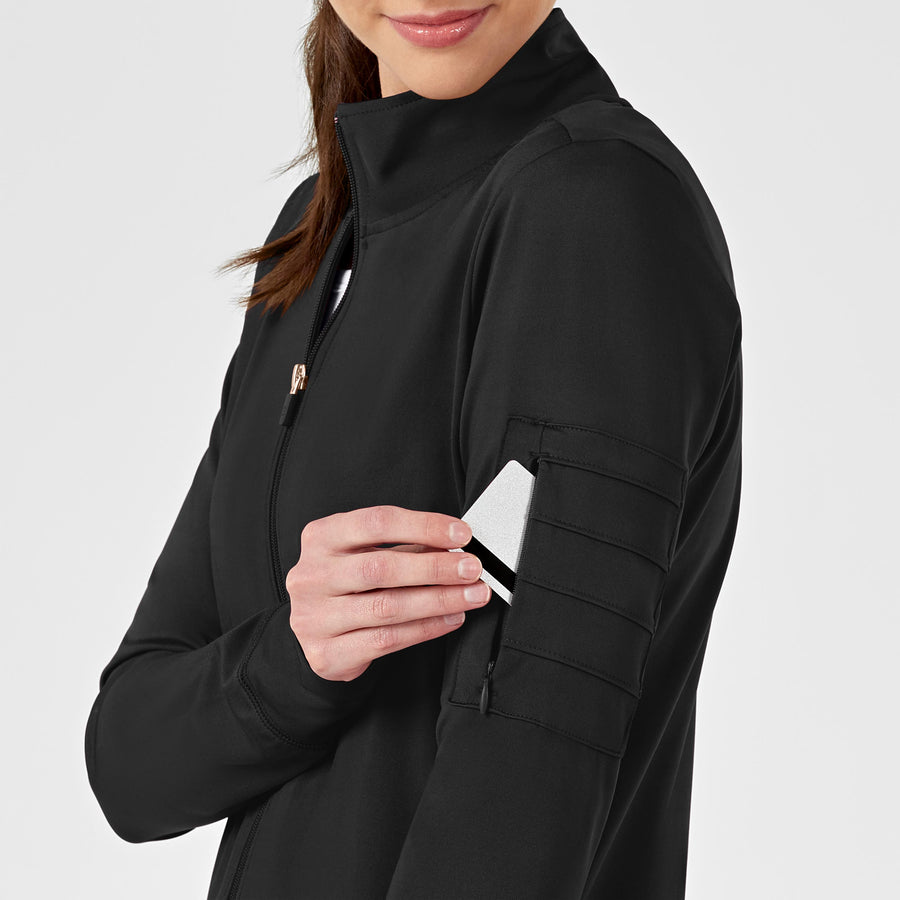 Firstgear Women's Contour Jacket (Small) (Black/Pink) 