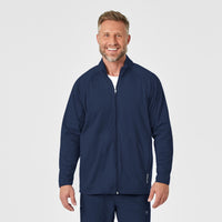 Navy Fleece Jacket