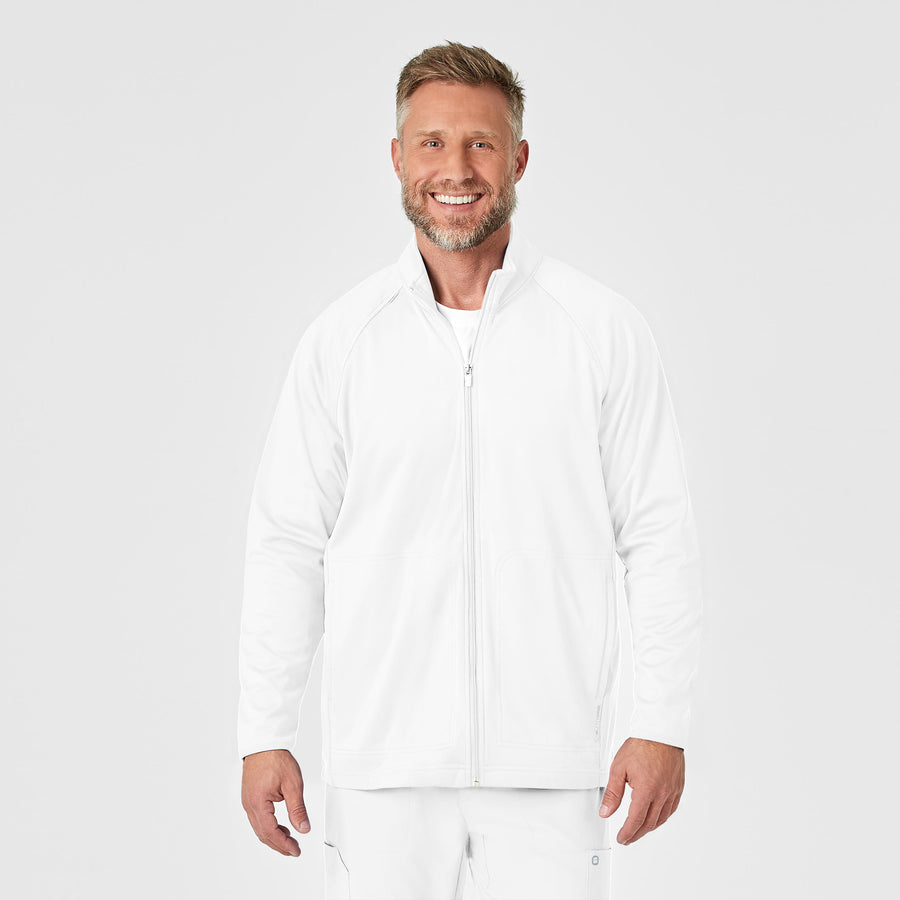 White Fleece Jacket